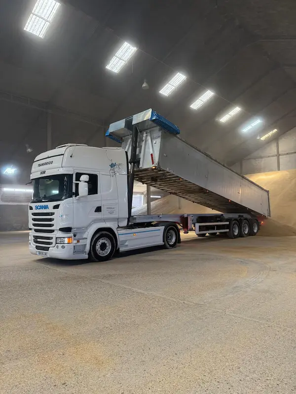 camion de Transgricio S