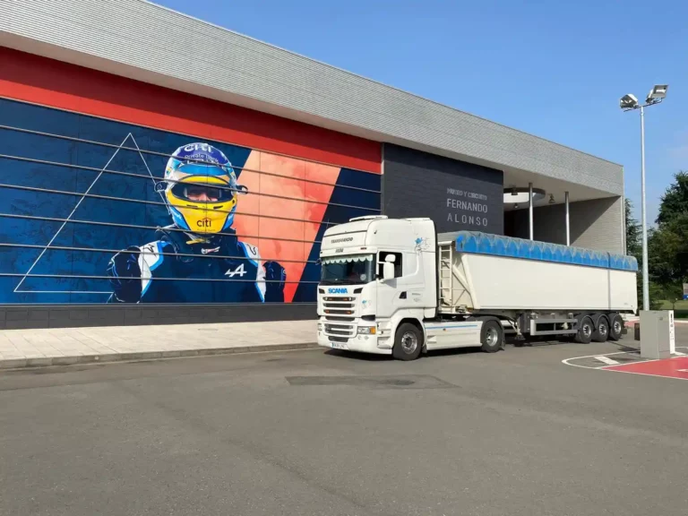 camion de Transgricio S